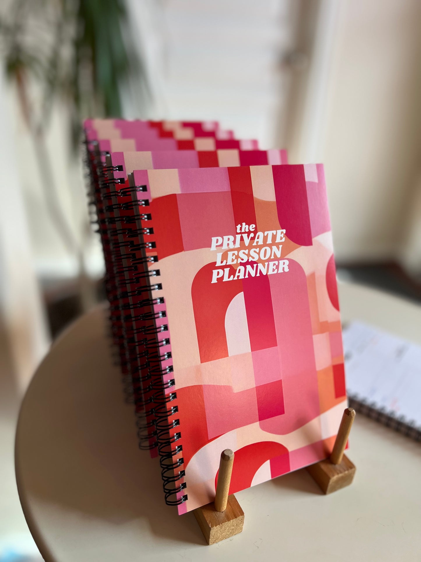 Private Lesson Planner - Spiral Notebook